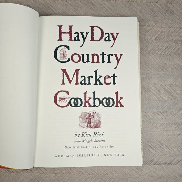 Hay Day Country Market Cookbook Vintage Hardcover East Coast Local Ethnic Recipe - Picture 3 of 10